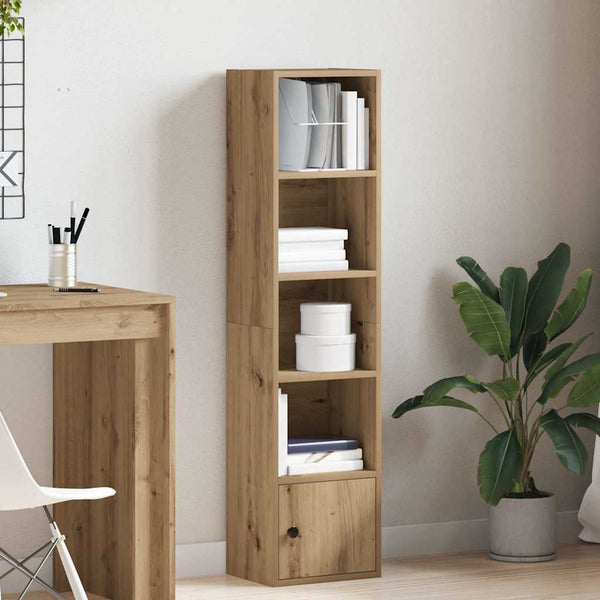 Handgefertigtes Bücherregal aus Eiche Slobodanca 31x24x127cm (Holz)