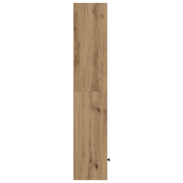 Handgefertigtes Bücherregal aus Eiche Slobodanca 31x24x127cm (Holz)