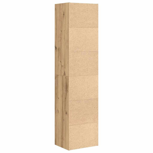 Handgefertigtes Bücherregal aus Eiche Slobodanca 31x24x127cm (Holz)
