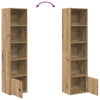 Handgefertigtes Bücherregal aus Eiche Slobodanca 31x24x127cm (Holz)