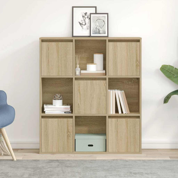 Bücherregal Sonoma Eiche Soledad 89x24x101,5cm (Holz)