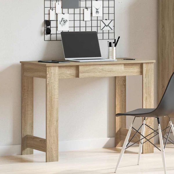Sonoma Eiche Schreibtisch Grafina 100x45x75cm (Holzwerkstoff)