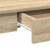 Sonoma Eiche Schreibtisch Grafina 100x45x75cm (Holzwerkstoff)