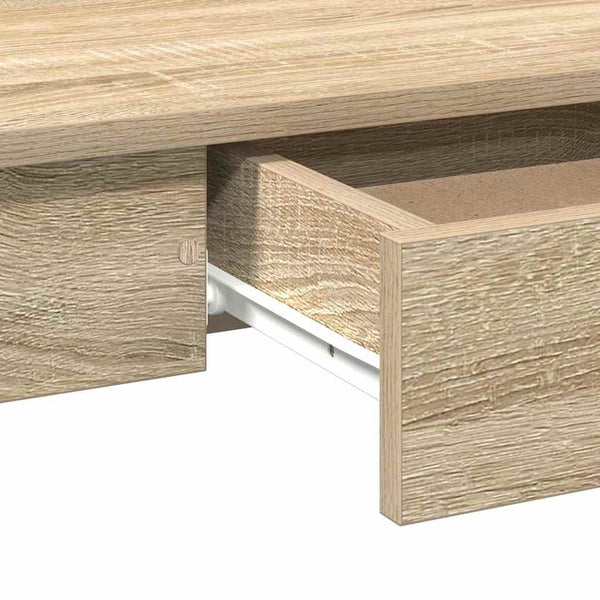 Sonoma Eiche Schreibtisch Grafina 100x45x75cm (Holzwerkstoff)