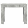 Betongrauer Schreibtisch Grafina 100x45x75cm (Holz)