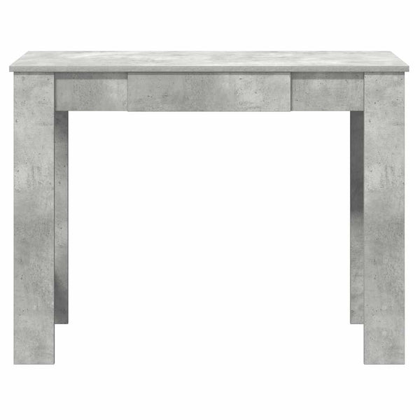 Betongrauer Schreibtisch Grafina 100x45x75cm (Holz)