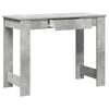 Betongrauer Schreibtisch Grafina 100x45x75cm (Holz)