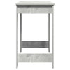Betongrauer Schreibtisch Grafina 100x45x75cm (Holz)
