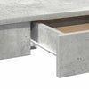 Betongrauer Schreibtisch Grafina 100x45x75cm (Holz)