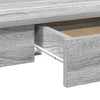 Grauer Schreibtisch Grafina 100x45x75cm (Holz)
