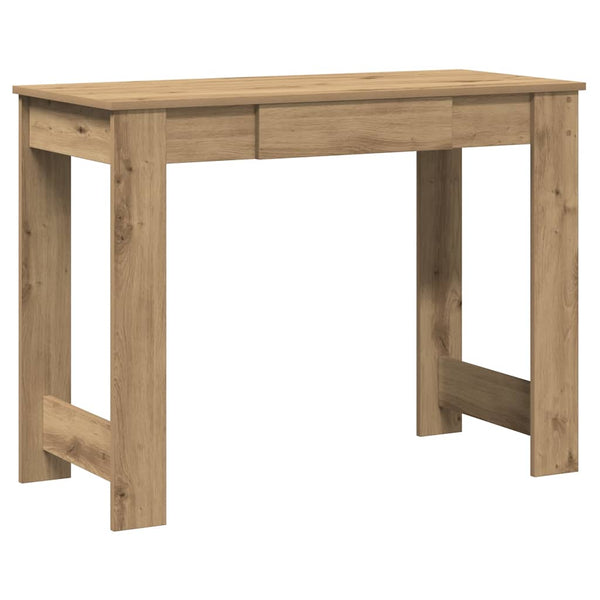 Handgefertigter Eichenschreibtisch Grafina 100x45x75cm (Holz)