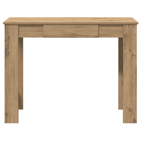 Handgefertigter Eichenschreibtisch Grafina 100x45x75cm (Holz)
