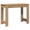 Handgefertigter Eichenschreibtisch Grafina 100x45x75cm (Holz)