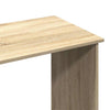 Sonoma Eiche Schreibtisch Donte 80x40x75cm (Spanplatte)