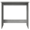 Grauer Schreibtisch Donte 80x40x75cm (Holz)