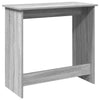 Grauer Schreibtisch Donte 80x40x75cm (Holz)