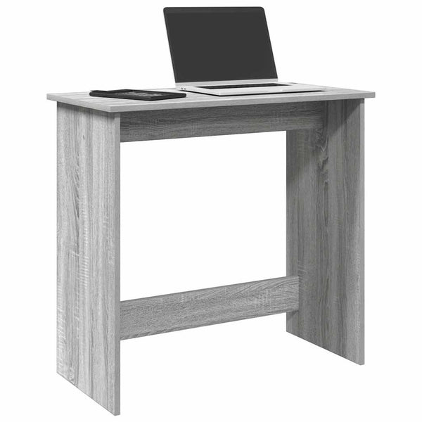 Grauer Schreibtisch Donte 80x40x75cm (Holz)