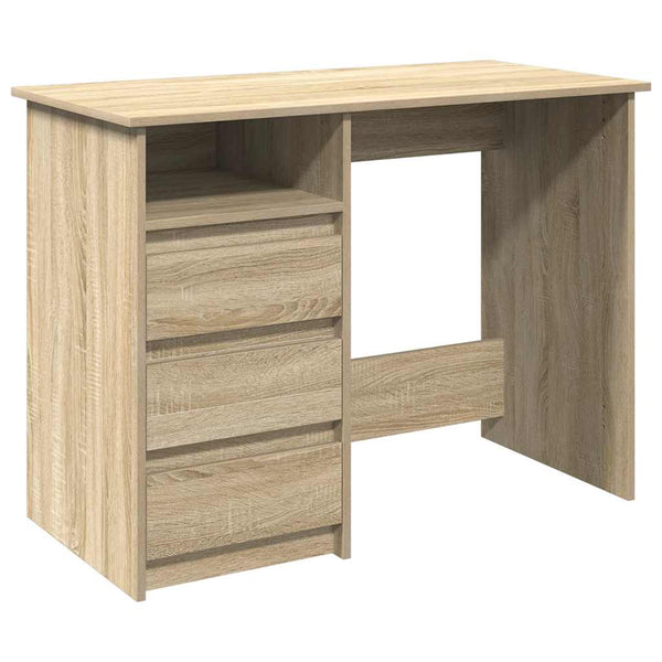 Sonoma-Eiche Schreibtisch Gogan 102x50x75cm (Holz)
