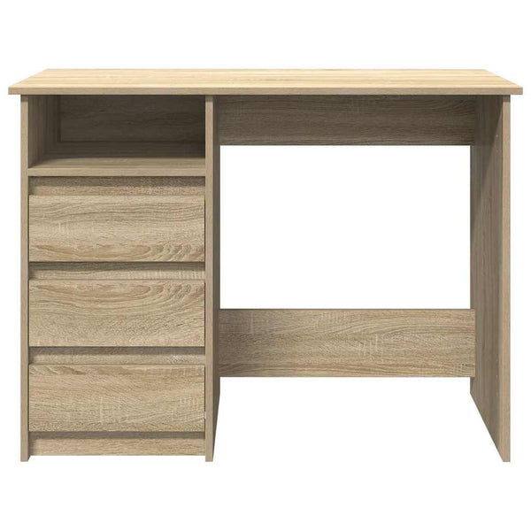 Sonoma-Eiche Schreibtisch Gogan 102x50x75cm (Holz)