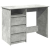 Betongrauer Schreibtisch Gogan 102x50x75cm (Holz)