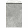 Betongrauer Schreibtisch Gogan 102x50x75cm (Holz)