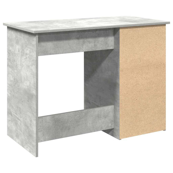 Betongrauer Schreibtisch Gogan 102x50x75cm (Holz)