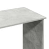 Betongrauer Schreibtisch Gogan 102x50x75cm (Holz)