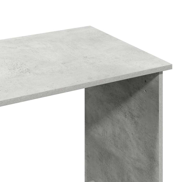 Betongrauer Schreibtisch Gogan 102x50x75cm (Holz)