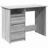 Grauer Schreibtisch Gogan 102x50x75cm (Holz)