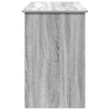 Grauer Schreibtisch Gogan 102x50x75cm (Holz)