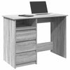 Grauer Schreibtisch Gogan 102x50x75cm (Holz)