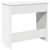 Weißer Schreibtisch Klamisa 80x40x75cm (Spanplatte)