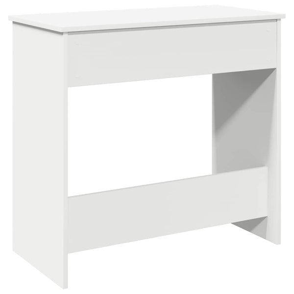 Weißer Schreibtisch Klamisa 80x40x75cm (Spanplatte)