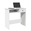 Weißer Schreibtisch Klamisa 80x40x75cm (Spanplatte)