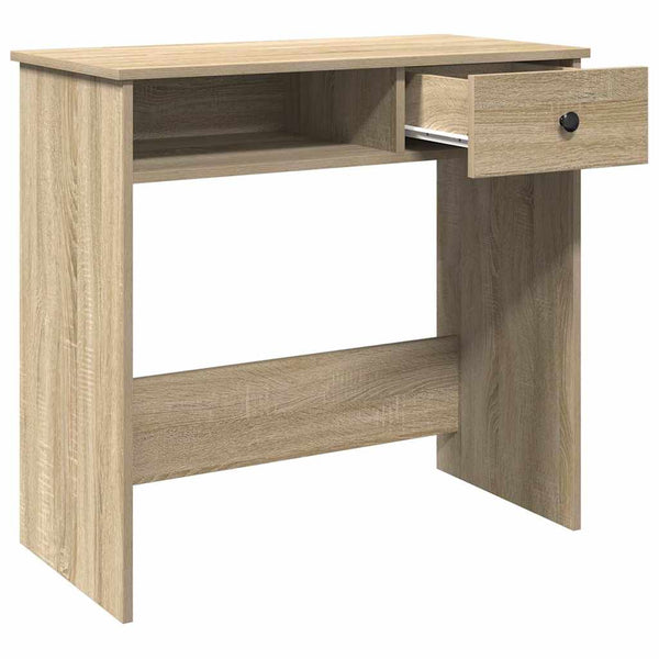 Sonoma-Eiche Schreibtisch Klamisa 80x40x75cm (Spanplatte)