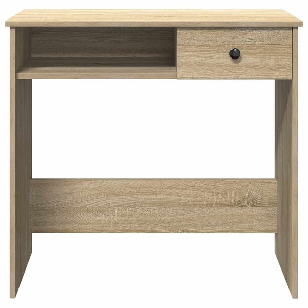 Sonoma-Eiche Schreibtisch Klamisa 80x40x75cm (Spanplatte)
