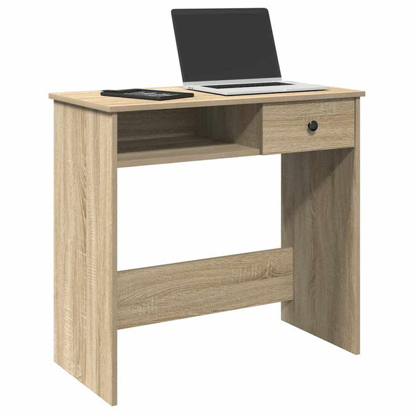 Sonoma-Eiche Schreibtisch Klamisa 80x40x75cm (Spanplatte)