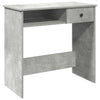 Betongrauer Schreibtisch Klamisa 80x40x75cm (Spanplatte)