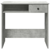 Betongrauer Schreibtisch Klamisa 80x40x75cm (Spanplatte)