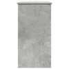 Betongrauer Schreibtisch Klamisa 80x40x75cm (Spanplatte)