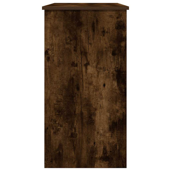 Schreibtisch Klamisa 80x40x75cm aus Räuchereiche (Holz)