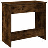 Schreibtisch Klamisa 80x40x75cm aus Räuchereiche (Holz)