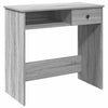 Grauer Schreibtisch Klamisa 80x40x75cm (Holz)