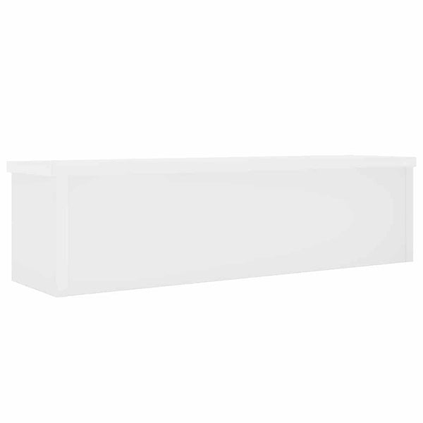Weiße Küchenregale stapelbar Muhamad 50x15x16cm (2 Stück)