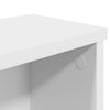 Weiße Küchenregale stapelbar Muhamad 50x15x16cm (2 Stück)