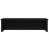 Schwarzes Küchenregal stapelbar Muhamad 50x15x16cm (Holzwerkstoff)
