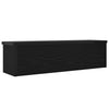 Schwarzes Küchenregal stapelbar Muhamad 50x15x16cm (Holzwerkstoff)