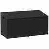 Gartenaufbewahrungsbox Pahuca, schwarz, 110x50x58cm (Polyrattan)