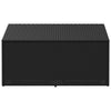 Gartenaufbewahrungsbox Pahuca, schwarz, 110x50x58cm (Polyrattan)