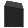 Gartenaufbewahrungsbox Pahuca, schwarz, 110x50x58cm (Polyrattan)